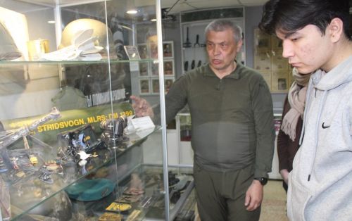 Урок мужества «Сталинградская битва» провели поисковики Селятино 
